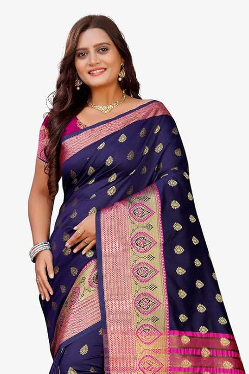 Vasthrlay Kanjeevaram Freesize Ethnic Wear