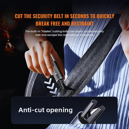 SIAGO Car Safety Hammer Emergency Escape Tool