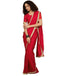 Vasthrlay Womens Unstitched Blouse Red Saree