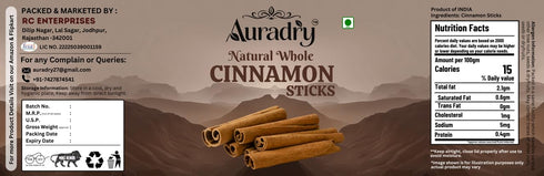 Auradry Ceylon Cinnamon Sticks Original