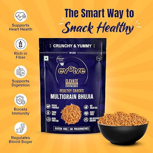 Evolve Healthy Multigrain Bhujia Namkeen