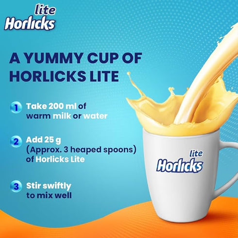Horlicks Lite No Added Sugar