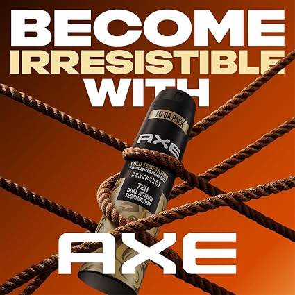 Axe Gold Temptation Long Lasting Deodorant Bodyspray For Men 215 Ml