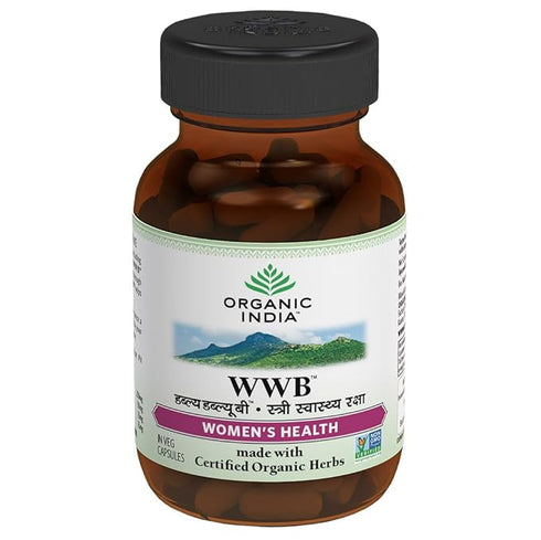 Organic India Wwb 60 Capsules Bottle