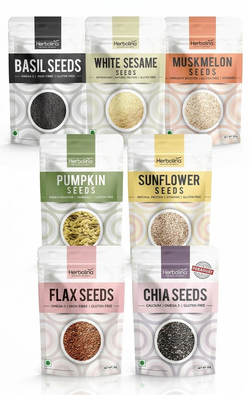 Herbolina Superfood Seeds Combo Pack