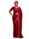 Vasthrlay Shimmer Embroidery Dusty Saree