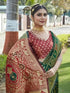 Vasthrlay Banarasi Traditional Unstitched Saree