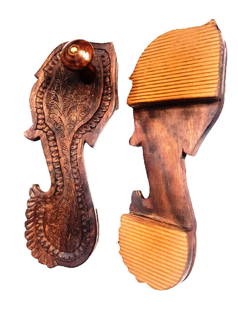 Numeroastro Beautifully Handcrafted & Designed Wooden Charan Paduka