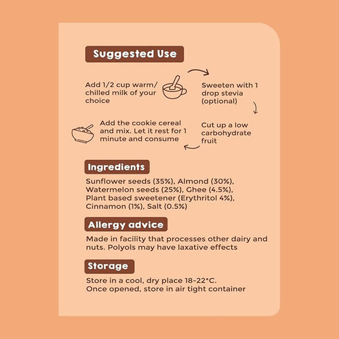 Kilobeaters High Protein Almond Cookie Cereal