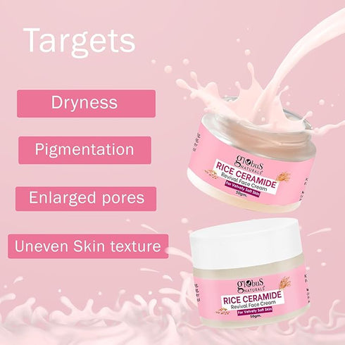 Globus Natural Rice Ceramide Revival Face Cream