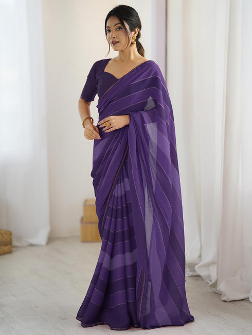 Vasthrlay Georgette Unstitched Designer Rn Ethnic Wear