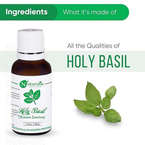 Naturalis Essence of Nature Holy Basil Essential Oil