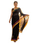 Vasthrlay Womens Printed Unstitched Peach Saree