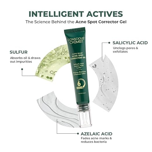 Conscious Chemist Rapid Relief Acne Spot Corrector Gel