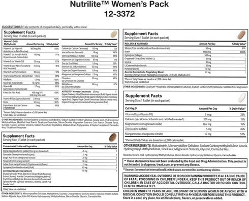 Nutrilite® Women’s Supplement Packs 30 Packets