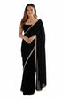Vasthrlay Georgette Readymade Scalloped Unstitched Ethnic Wear