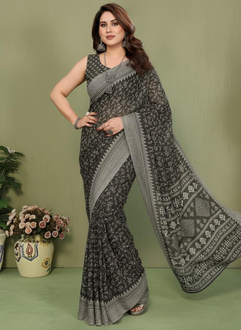 Vasthrlay Georgette Traditional Ethinic Az Ys Vaidika Ethnic Wear