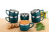 Tea Cups Set of 2 Stainless Steel Double Wall Coffee Mugs