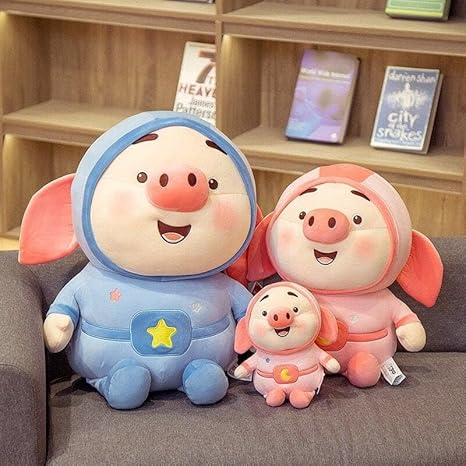 TEDDY DADDY Toy - Cuddly Piggy Pig Stuffed Super Soft Toy for Kids