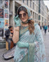 Vasthrlay Purple Traditional Az Ys Dobby Ethnic Wear