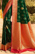 Vasthrlay Green Kanjivaram Saree
