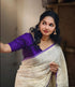 Vasthrlay Cotton Unstitched Saree