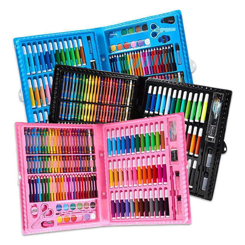 Cable World Arts and Crafts Supplies 150 Pack Drawing Painting Set