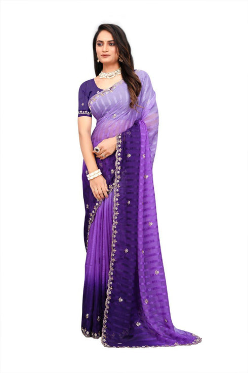 Vasthrlay Designer Embroidered Elegant Cutwork