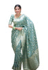 Vasthrlay Kanjivaram Banarasi Wedding Sari Az Ys Shayani Saree