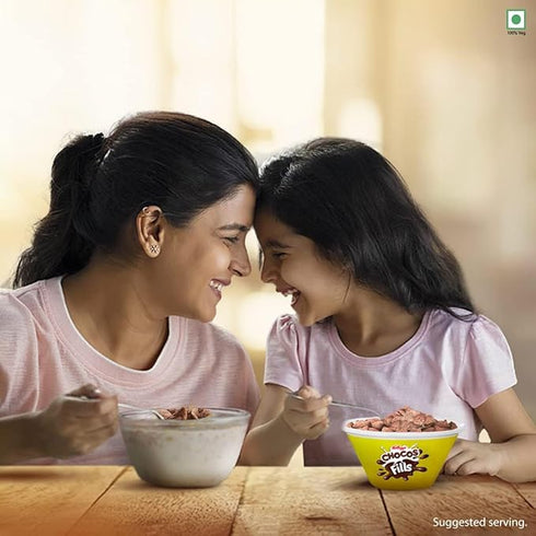 Kellogg's Chocos Fills Double Chocolaty, Anytime Snack