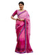 Vasthrlay Georgette Bandhani Red Saree