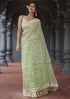 Vsathrlay Peach Banarasi Kanchipuram Ethnic Wear