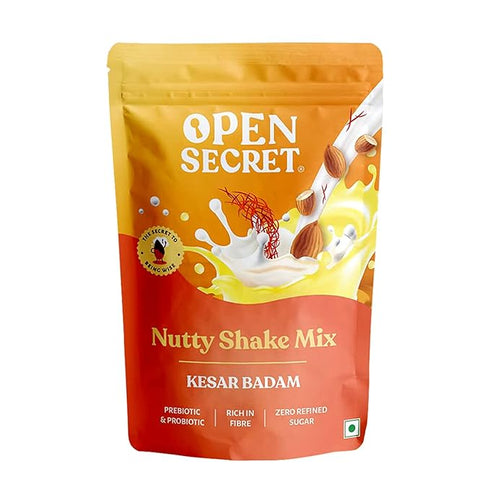 Open Secret Thandai, Milk Beverage| Kesar Badam Thandai Powder Mix(225g)