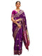 Vasthrlay Weaving Paithani Unstitched Maroon Saree