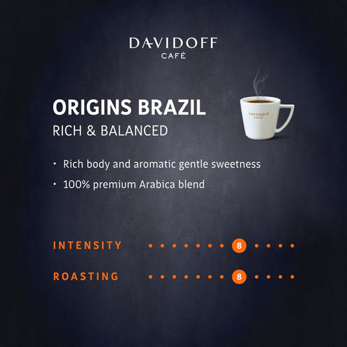 Davidoff Origins Brazil Instant Coffee 100g