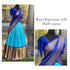 Vasthrlay Traditional Unstitched Kanjivaram Kanchipuram
