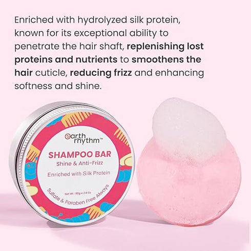 Earth Rhythm Silk Protein Shampoo Bar