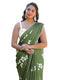 Vasthrlay Printed Tassels Beige Saree