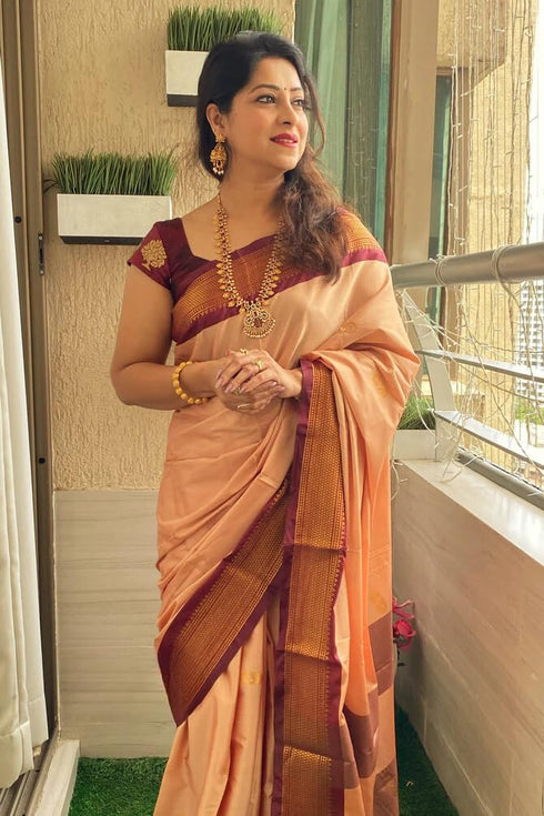 Vasthrlay Kanjivaram Lichi Blouse Ethnic Wear
