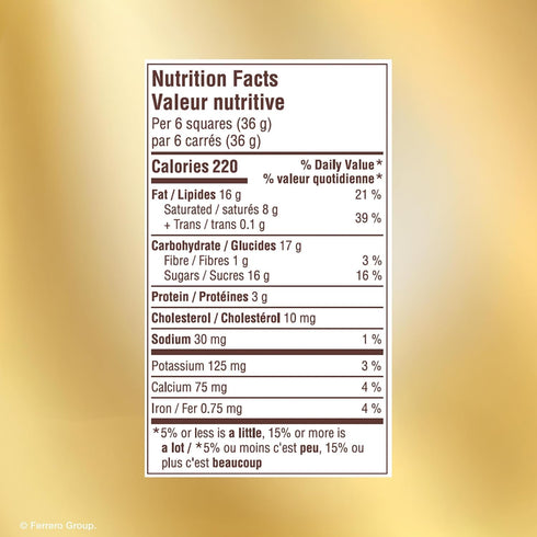 Ferrero Rocher Chocolate Bar 90g