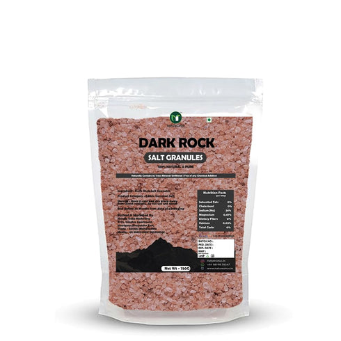 NatureOnus Pink Himalayan Dark Rock Salt Granules