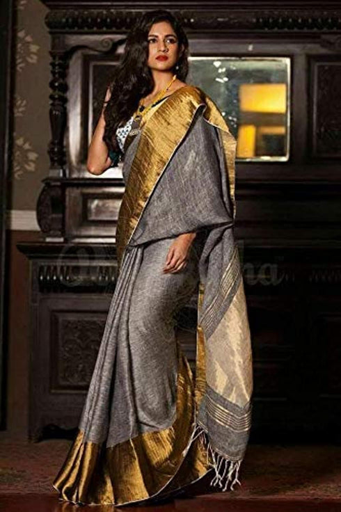 Vasthrlay Handloom Bhagalpuri Original Attached Combination