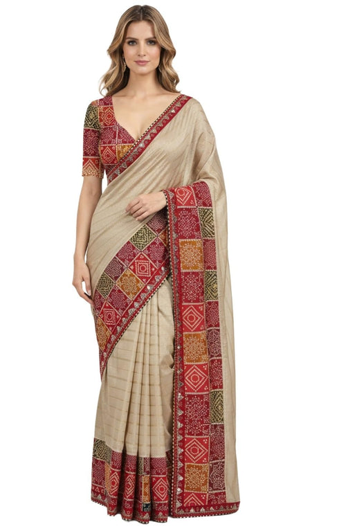 Vasthrlay Bandhani Saree