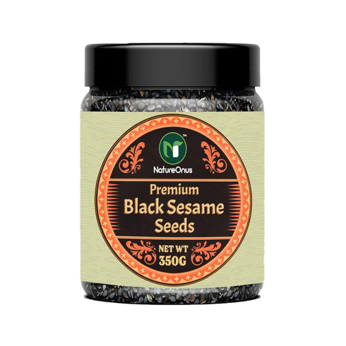 NatureOnus Raw Natural Black Sesame Seeds