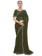 Vasthrlay Georgette Scalloped Purple Saree