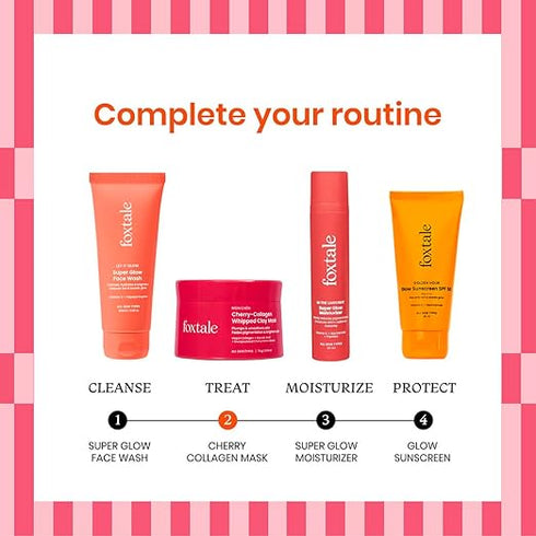 Foxtale Cherry-Collagen Whipped Clay Mask