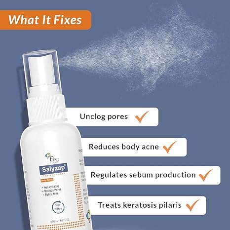 Malar 2% Salicylic Acid Salyzap Body Acne Spray