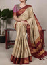 Vasthrlay Traditional Matching Unstitched Orangeblack