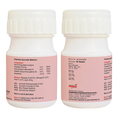 MPIL Amcid Tablets Antacid Tablets Improves Digestion Relieves trapped
