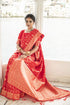 Vasthrlay Wine Jacquard Saree